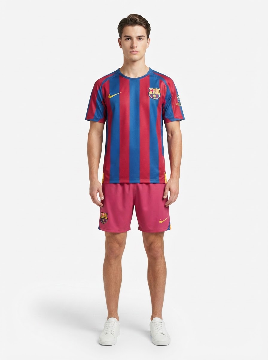 Retro Barcelona Home Jersey 2005/06