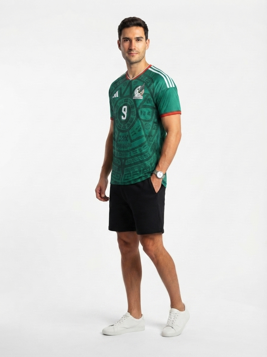 Mexico Home RAÚL 9 Fan Jersey Shirt 2026 World Cup