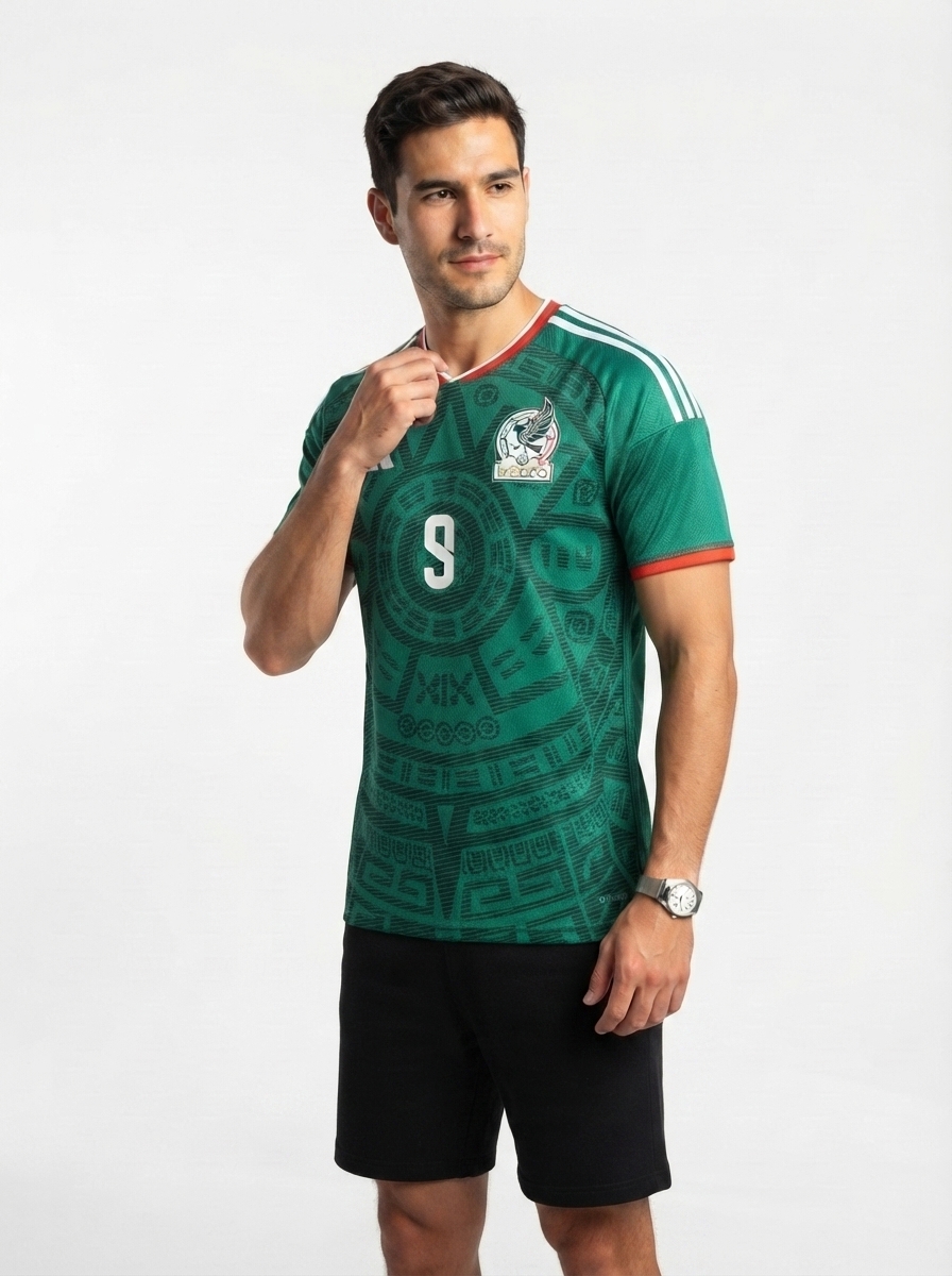 Mexico Home RAÚL 9 Fan Jersey Shirt 2026 World Cup