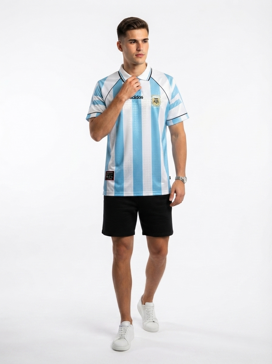 Argentina 96/97 I Home Jersey - Retro Version