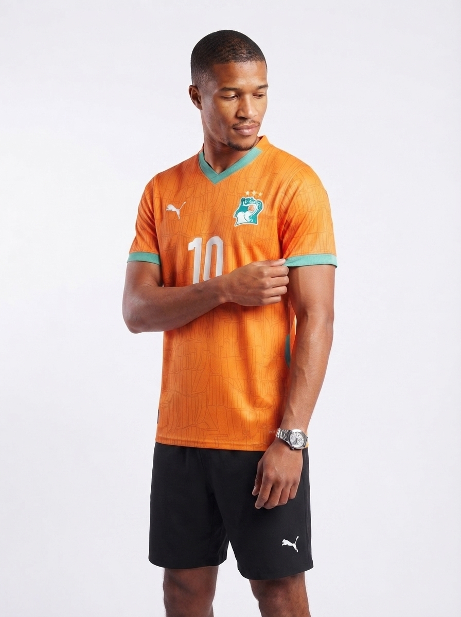 Ivory Coast Adingra 10 Home Fan Jersey 2025/26