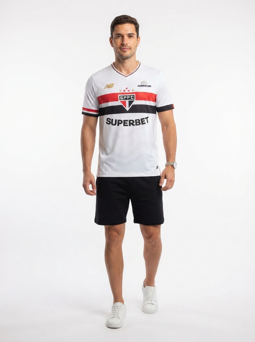 Jersey São Paulo 2025/26 I Player [Slim Fit] [Slim Fit]