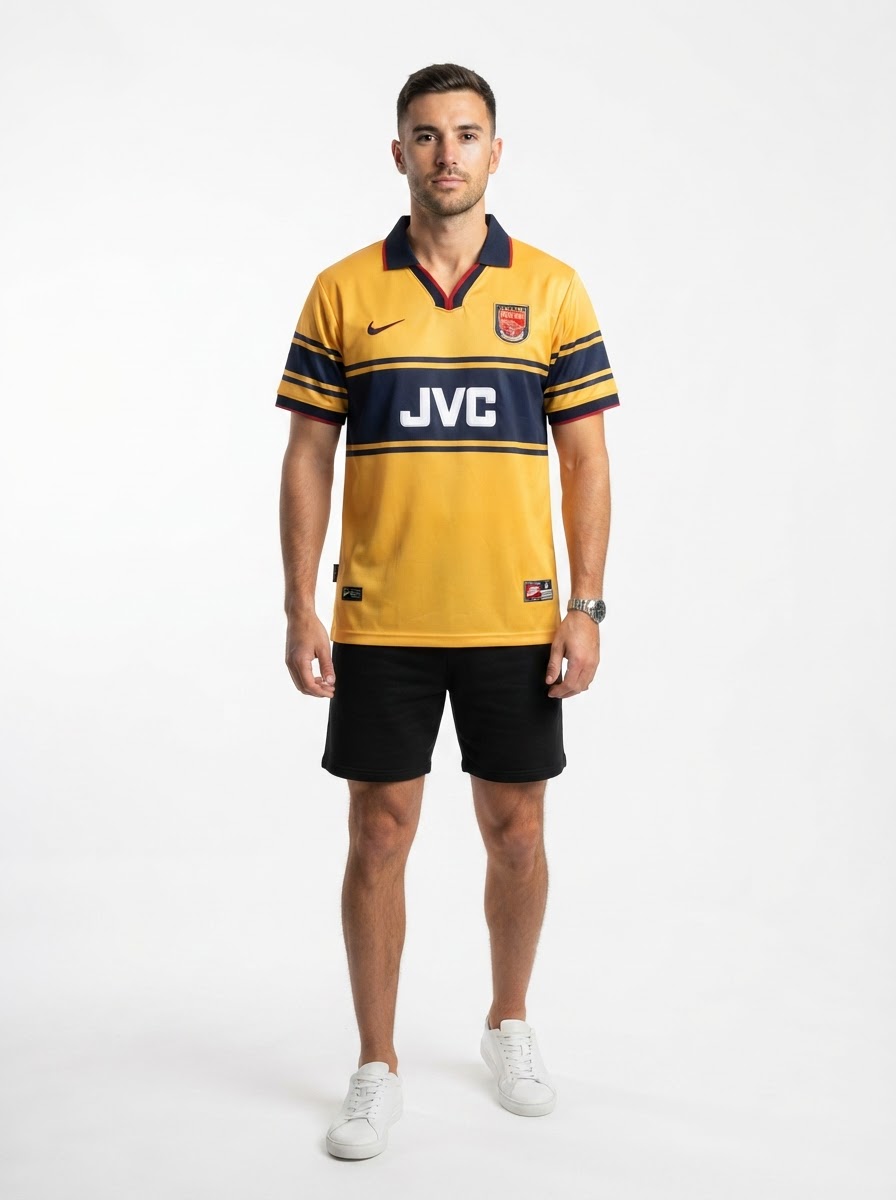 Arsenal 97/99 II Away Jersey - Retro Version