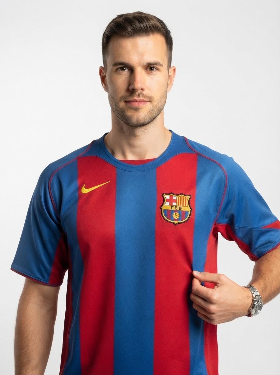 Barcelona 04/05 I Home Jersey - Retro Version