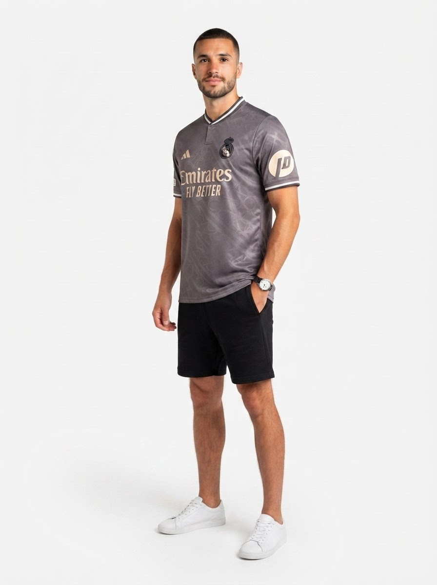 Kylian Mbappe Real Madrid 24/25 III Third Jersey - Fan Version