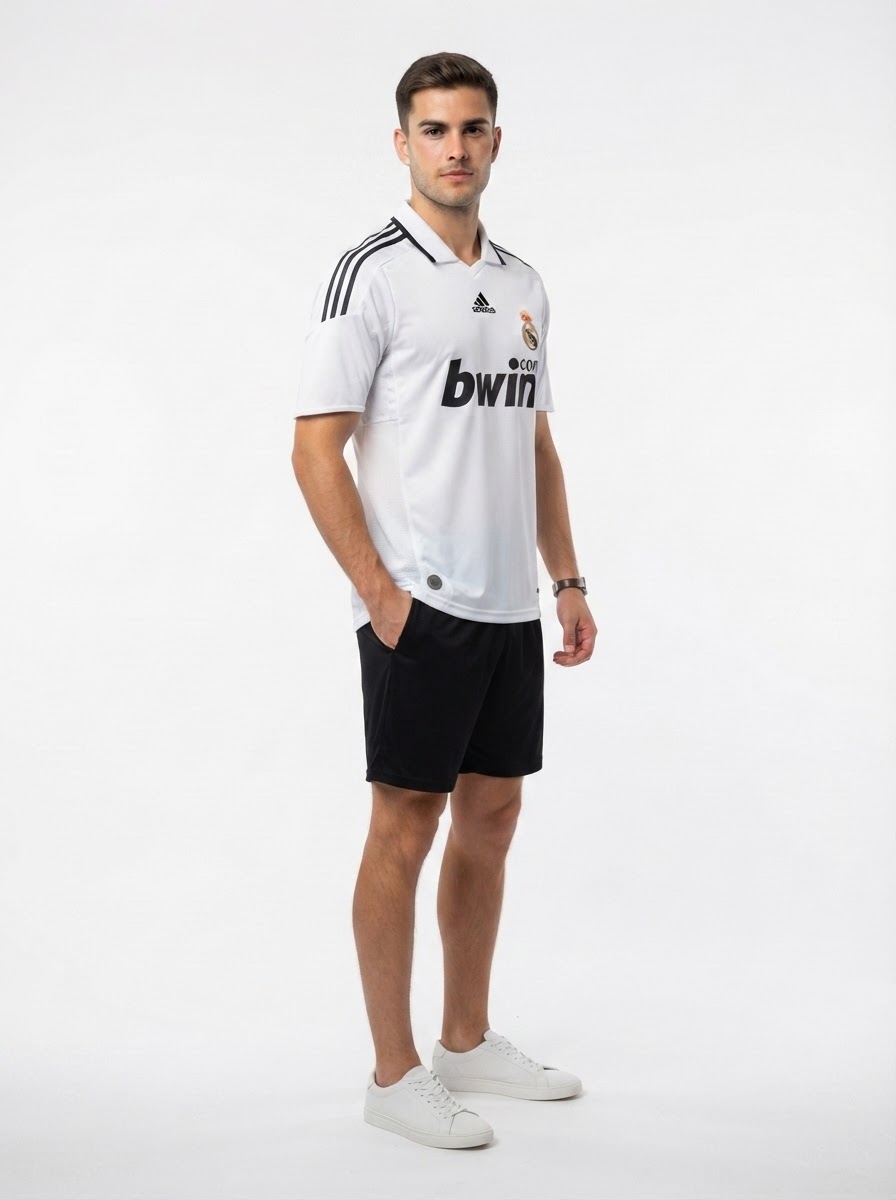Real Madrid 08/09 I Home Jersey - Retro Version