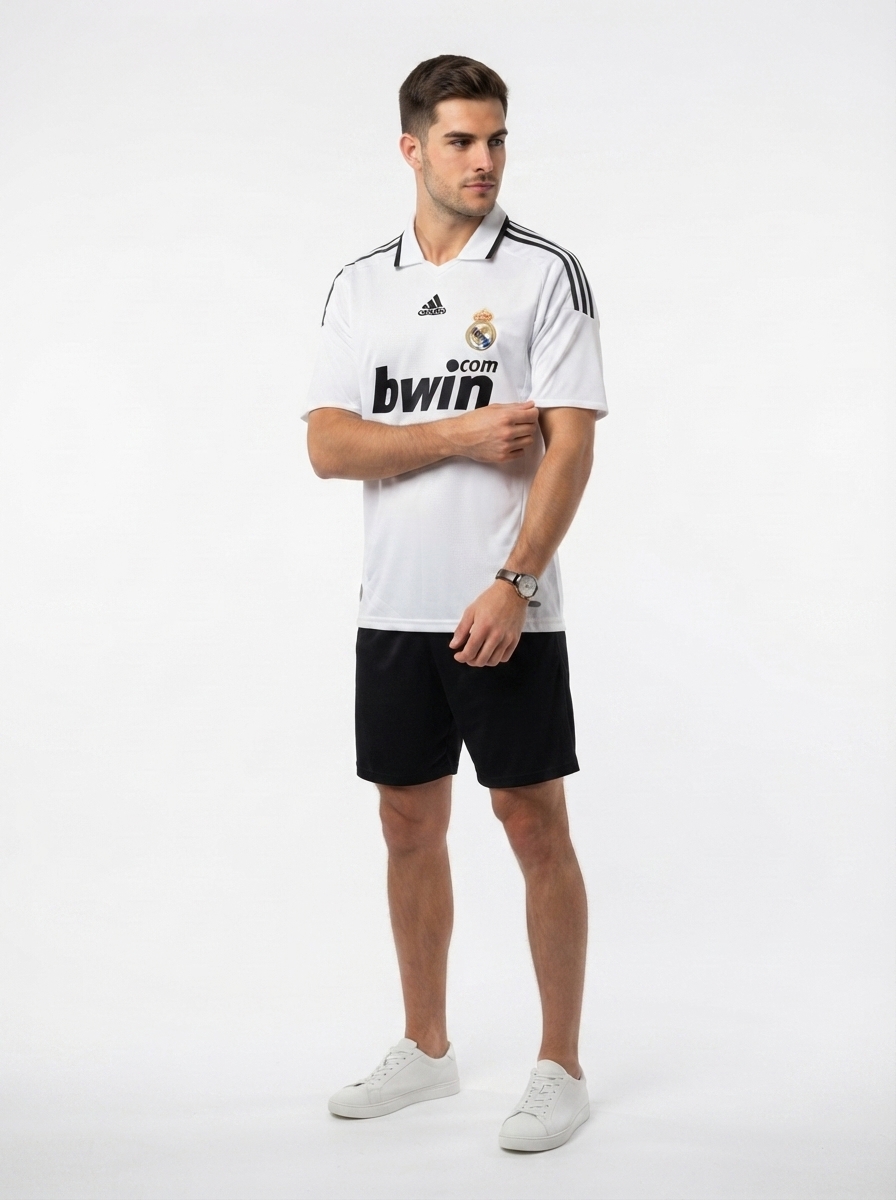 Real Madrid 08/09 I Home Jersey - Retro Version
