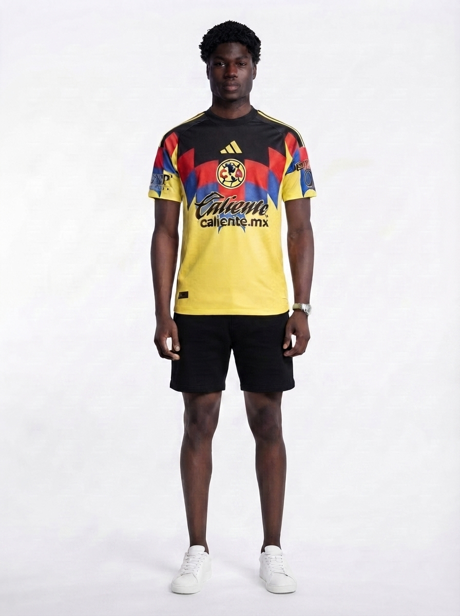 Club América 25/26 Home Authentic Player [Slim Fit] Player [Slim Fit] Player [Slim Fit] Jersey - Slim Fit