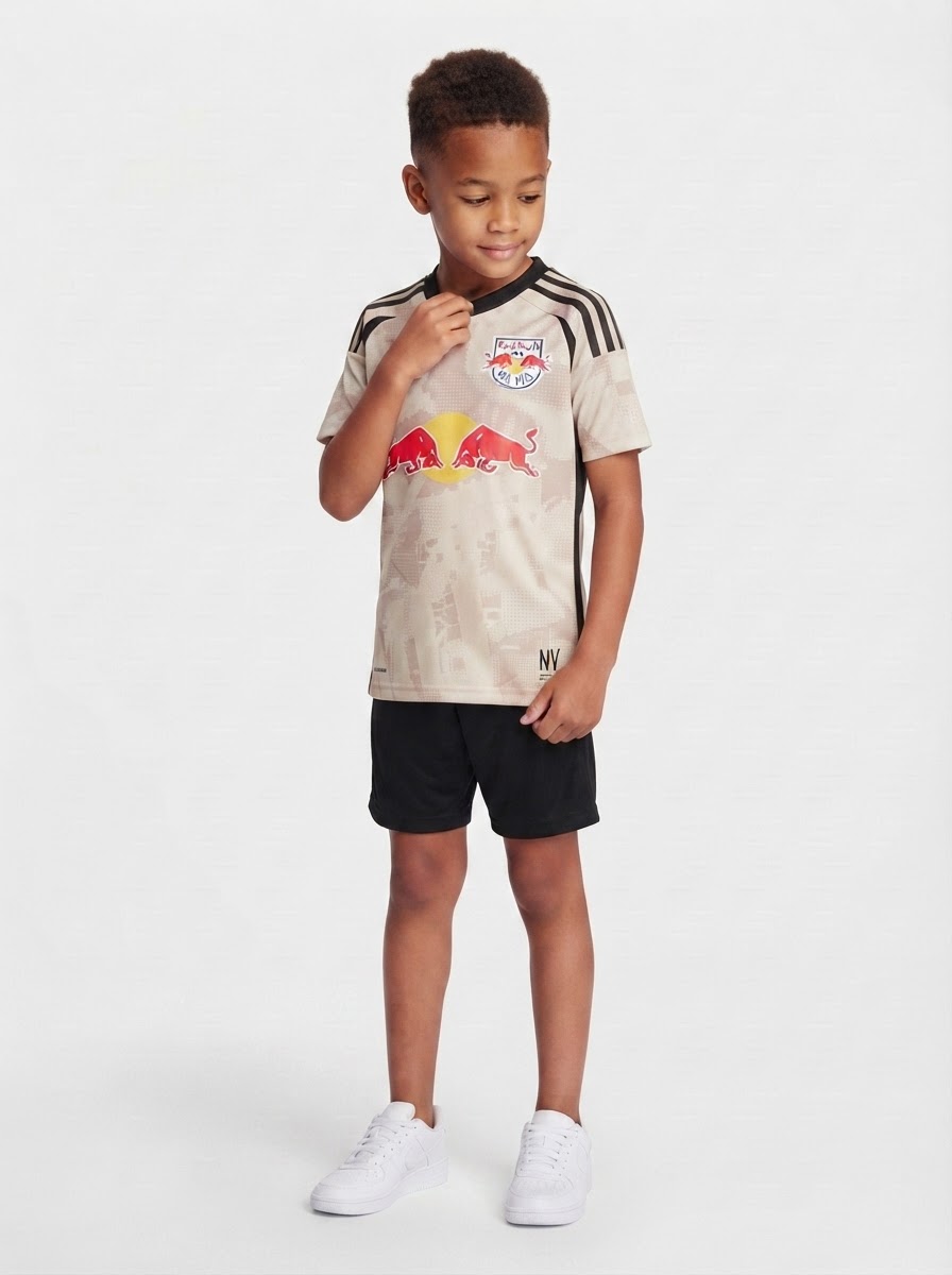 Kids Kit New York Red Bulls Away 2025/26