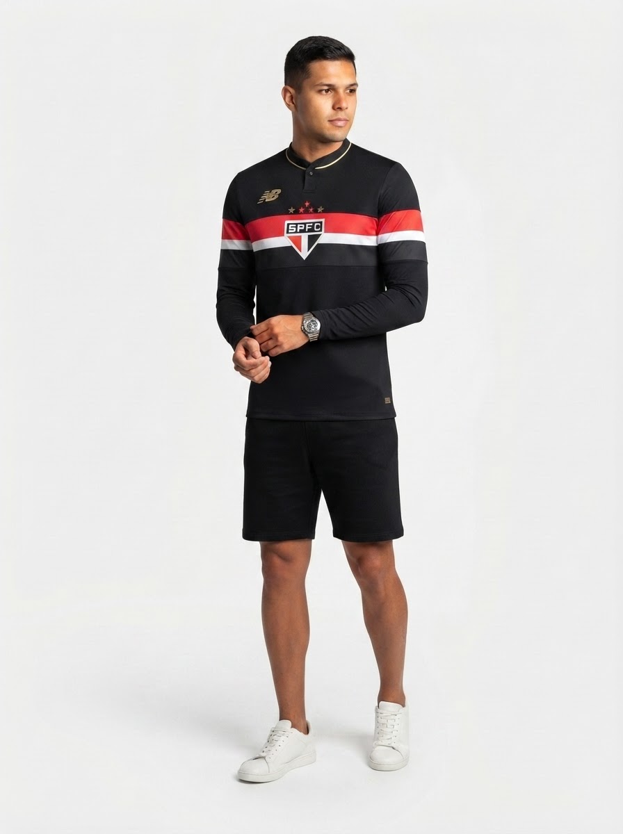 Jersey Long Sleeve São Paulo III 25/26