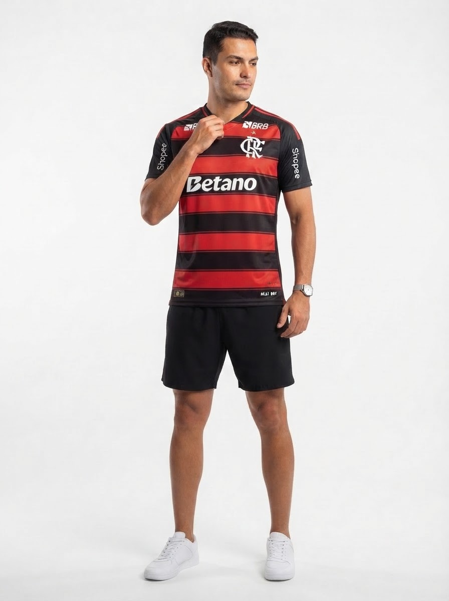 Jersey Flamengo 2025/26 I Authentic Player [Slim Fit] with Sponsors - Player Slim Fit