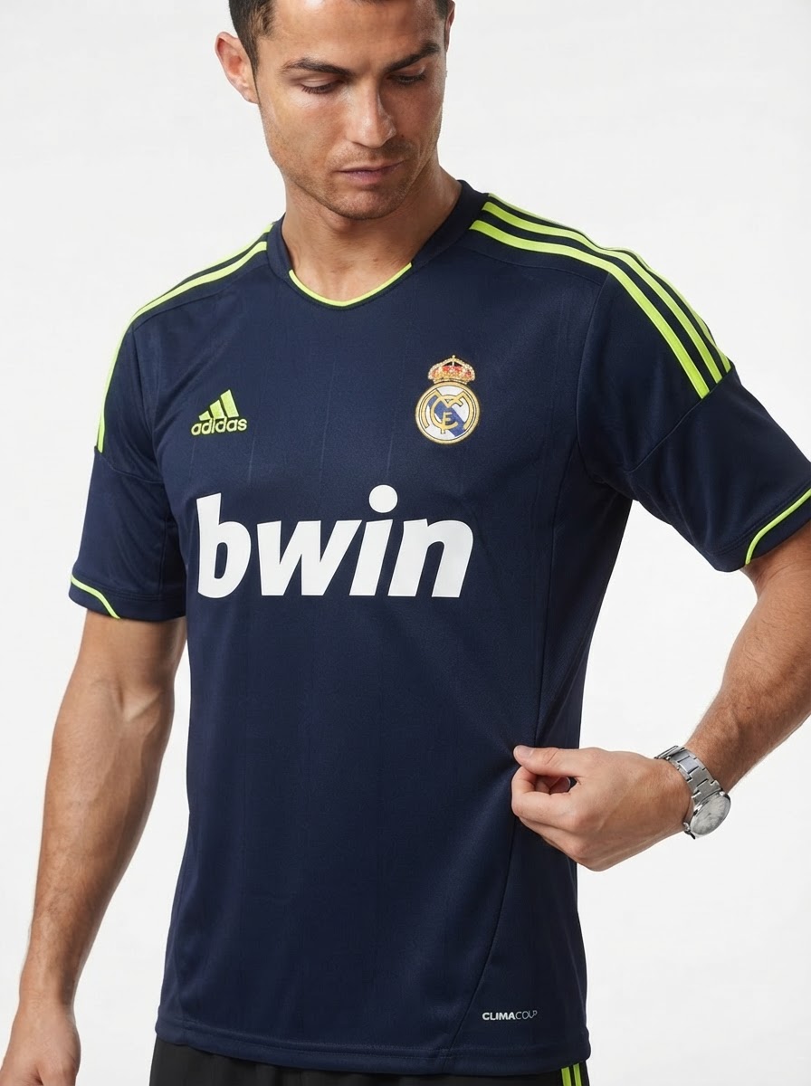 Real Madrid 12/13 II Away Jersey - Retro Version