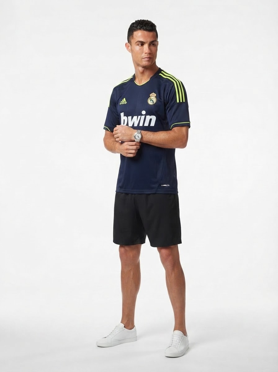 Real Madrid 12/13 II Away Jersey - Retro Version
