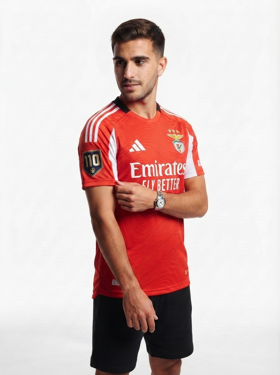 Benfica 2025/26 Home Jersey Player Version - Authentic Player [Slim Fit] Player [Slim Fit] Player [Slim Fit] Slim Fit