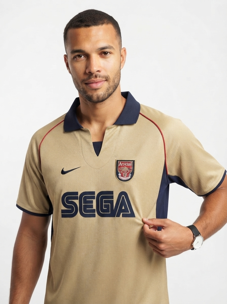 Arsenal 01/02 II Away Jersey - Retro Version
