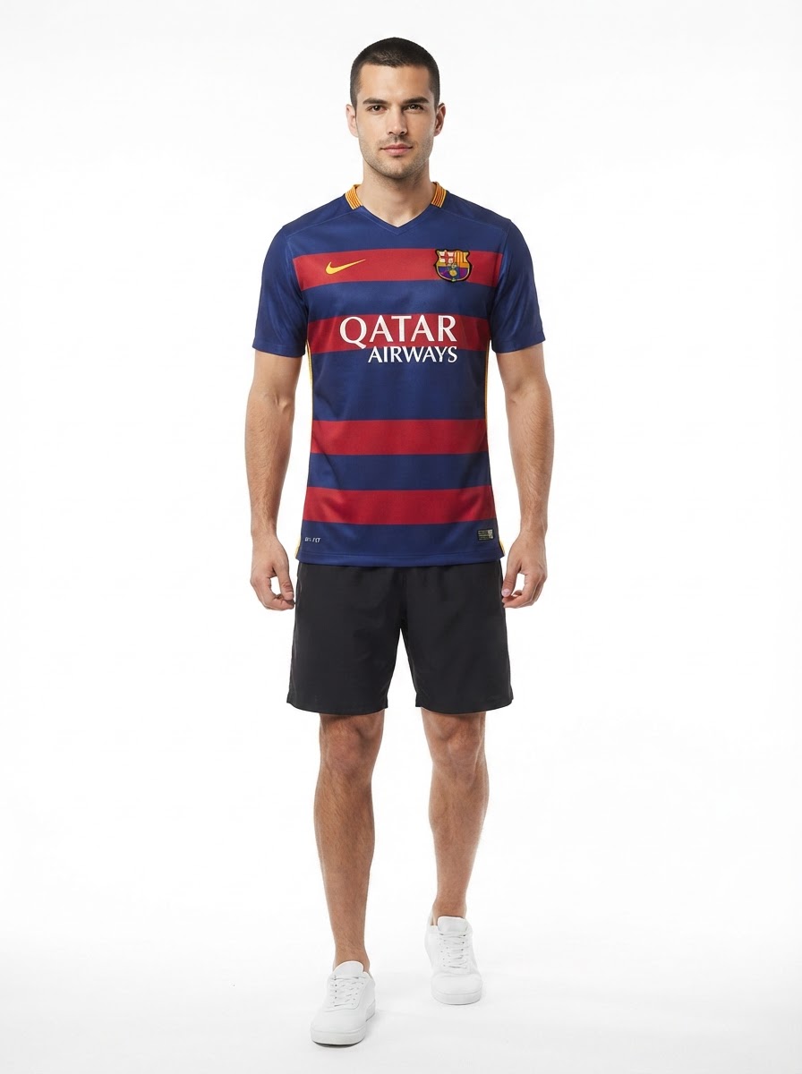 Barcelona 15/16 I Home Jersey - Retro Version