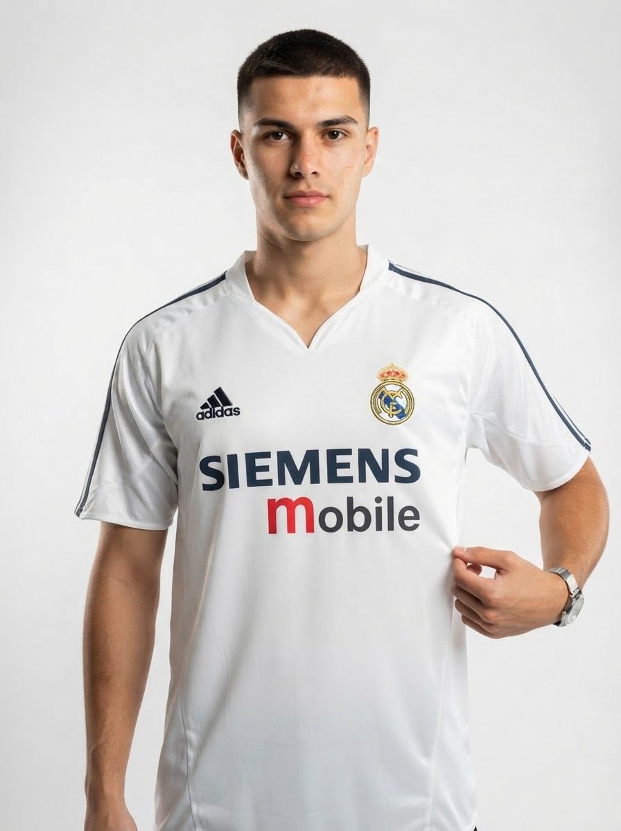 Real Madrid 04/05 I Home Jersey - Retro Version