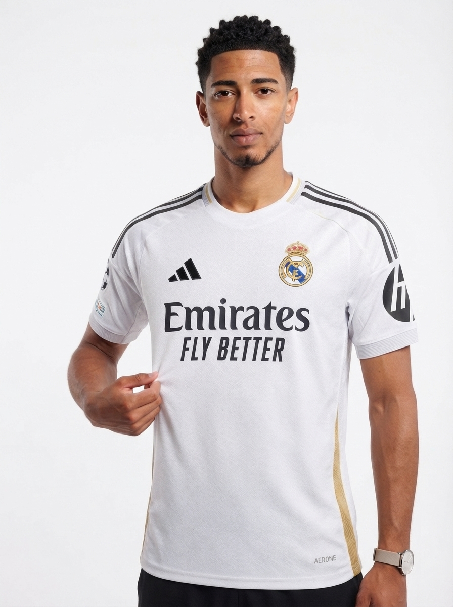 Real Madrid Home Jersey 2025/26 - Bellingham #5