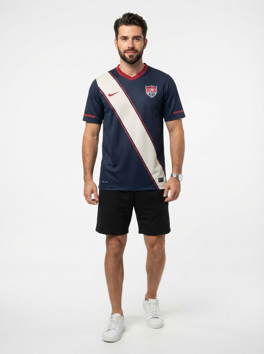 USA 2010 Away Retro Jersey