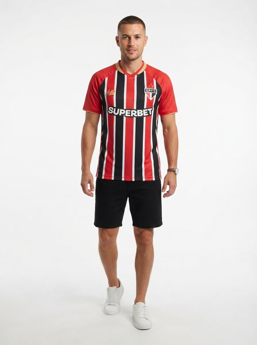 São Paulo Away Fan Jersey 2025/26