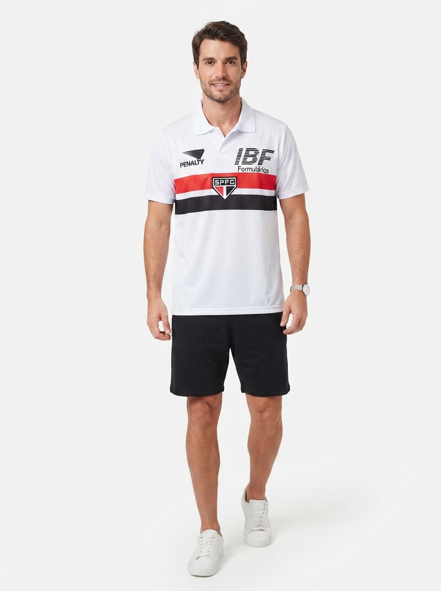 Sao Paulo Retro Home 1991/92 Jersey IBF
