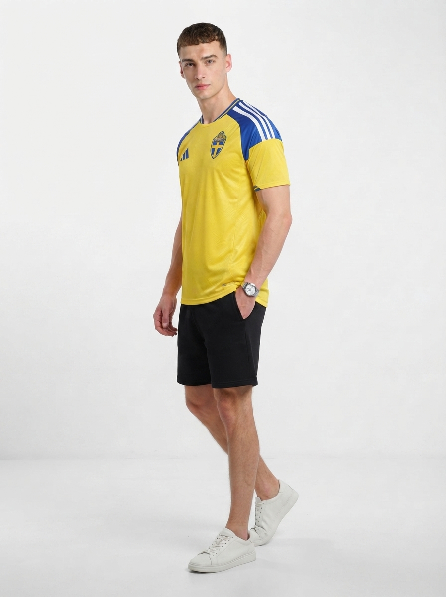 Sweden Home Fan Jersey Shirt 2026 World Cup