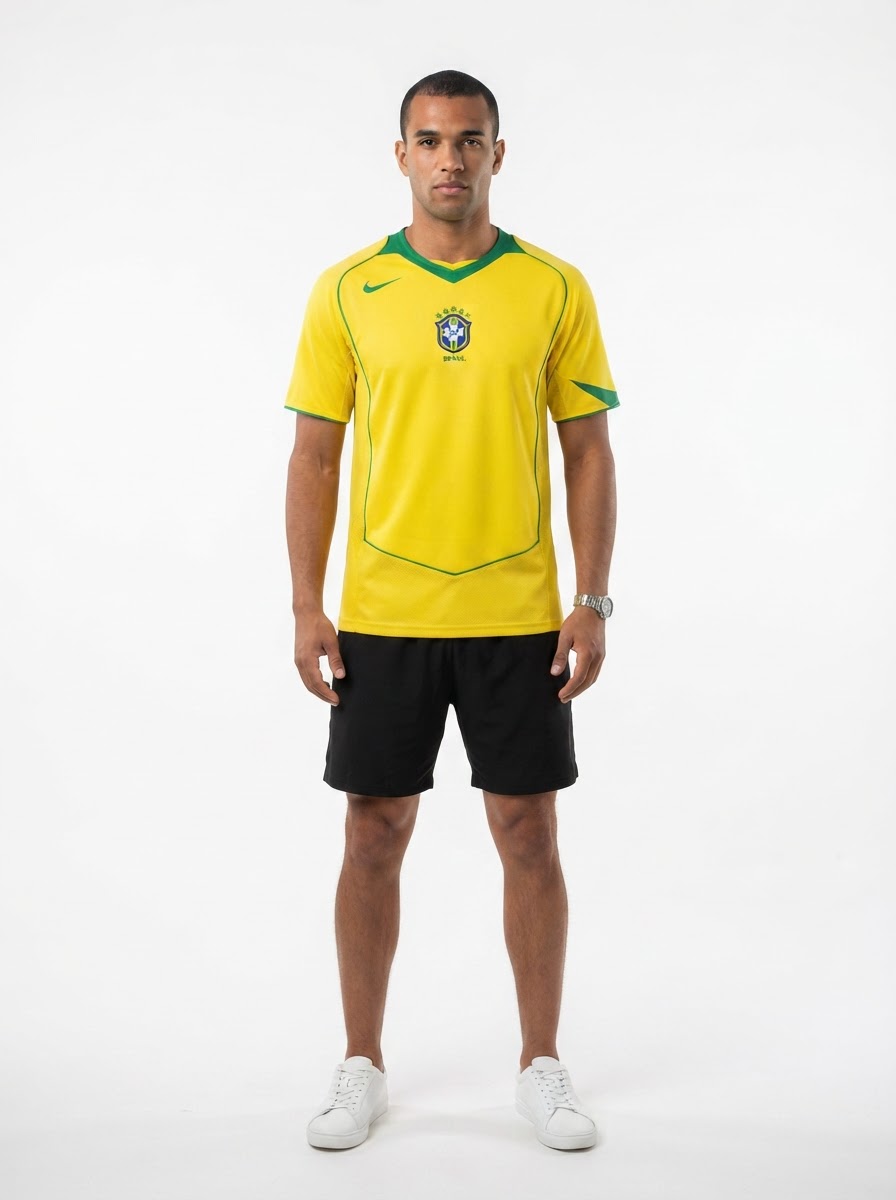 Jersey Brasil Retro 2004 Fan