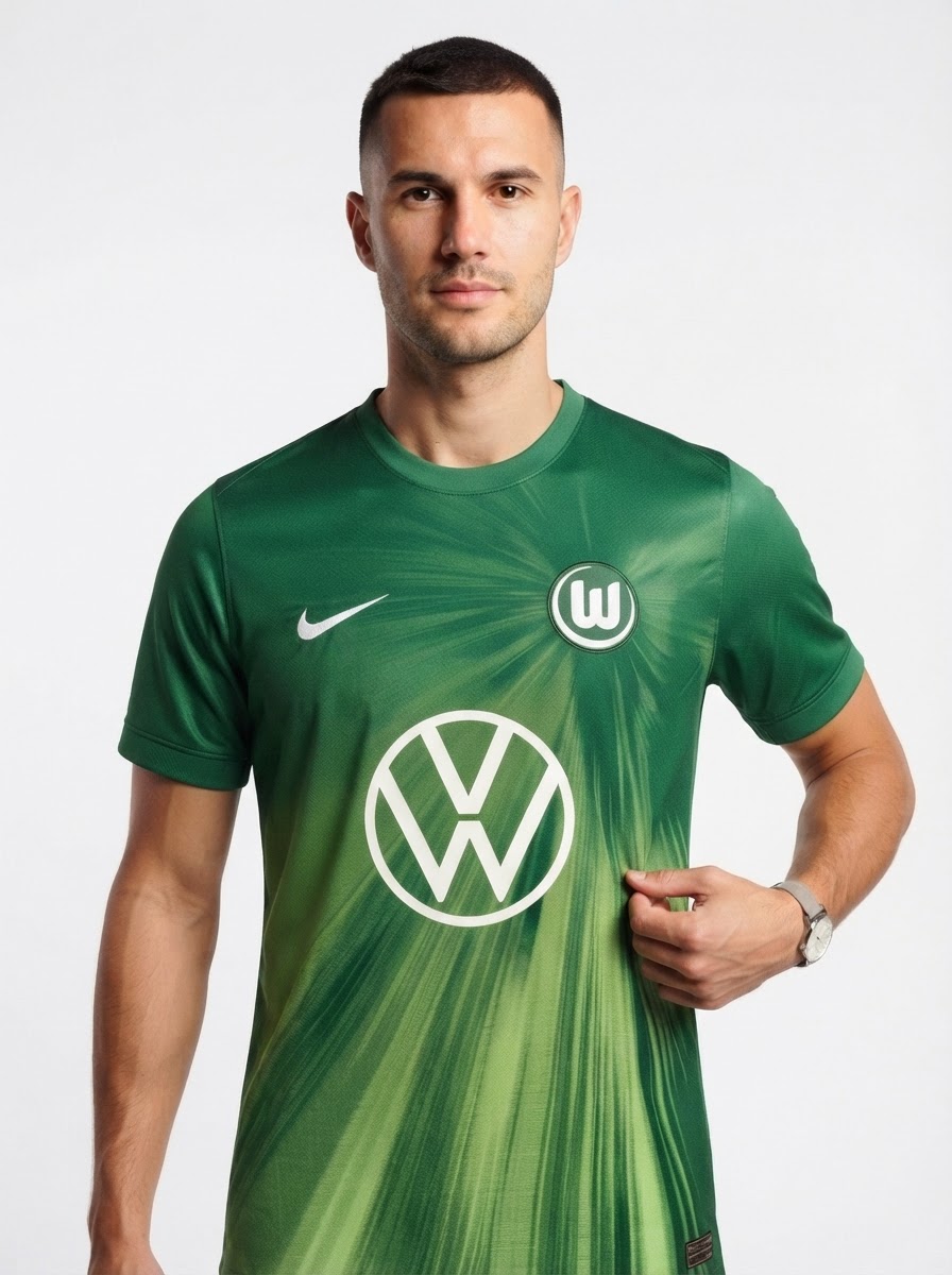 Wolfsburg Home Fan Jersey 2025/26