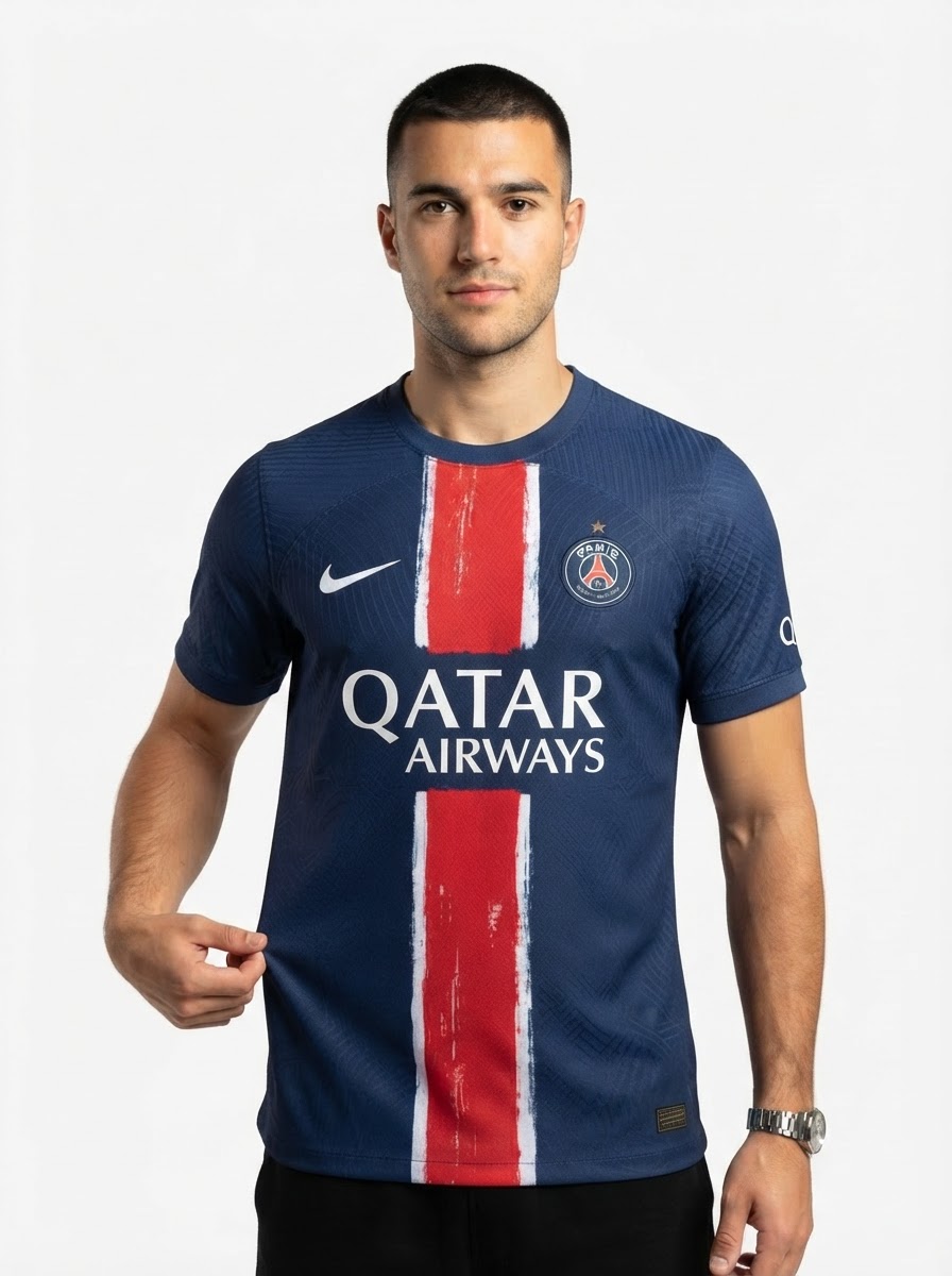 PSG 2025 European Champions 1 Star Jersey - Player Jersey
