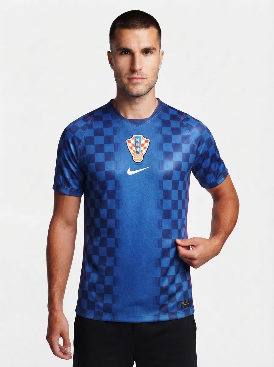 Croatia 2026 World Cup Away Jersey - Fan Jersey