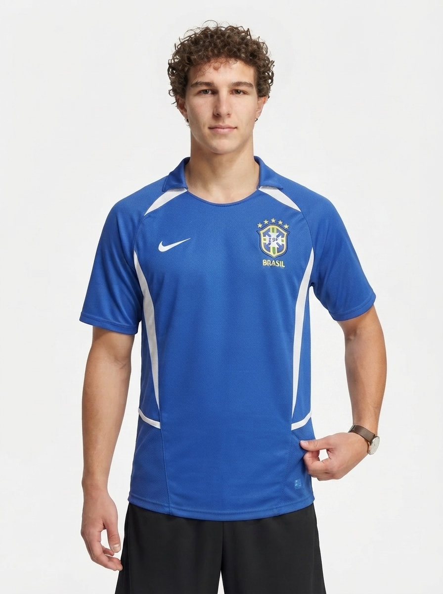 Jersey Retro National Team Brasil 2002/03 II