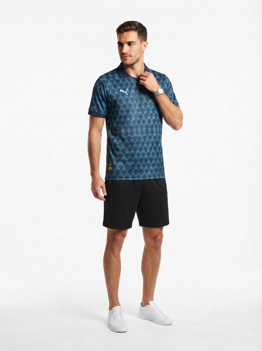 Portugal 25/26 Training Jersey - Navy Blue - Fan Version