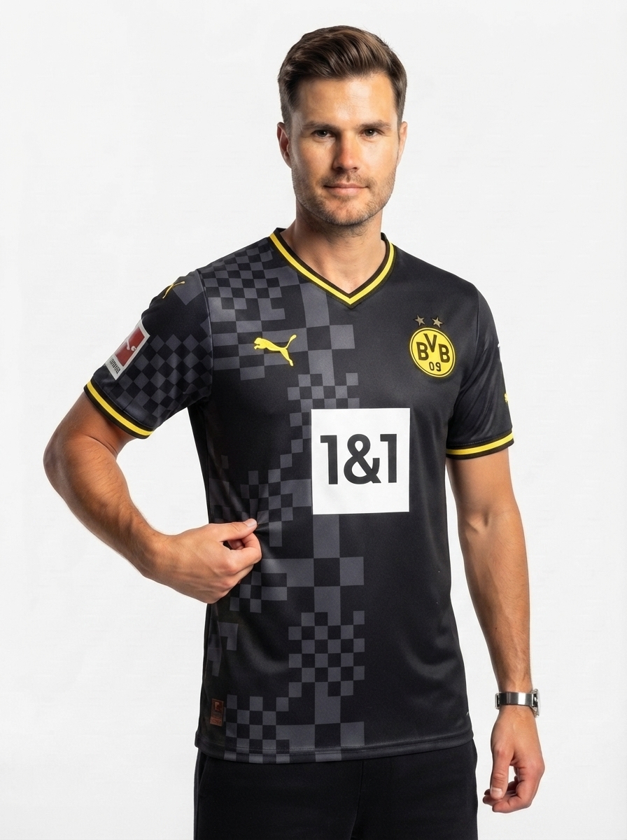 Borussia Dortmund 22/23 II Away Jersey - Fan Version