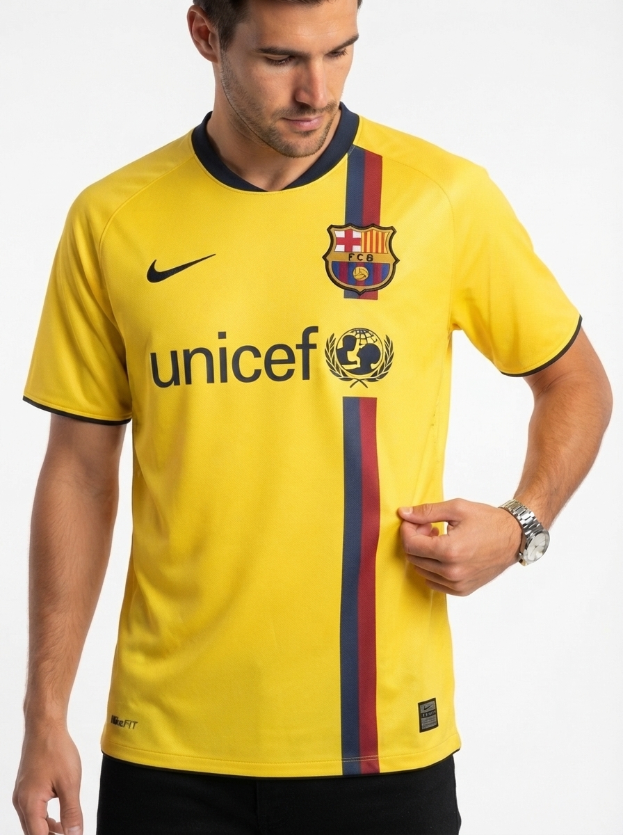 Barcelona 08/09 II Away Jersey - Retro Version