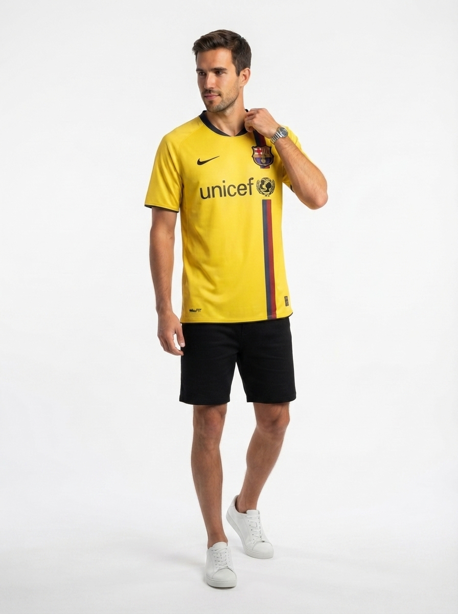 Barcelona 08/09 II Away Jersey - Retro Version
