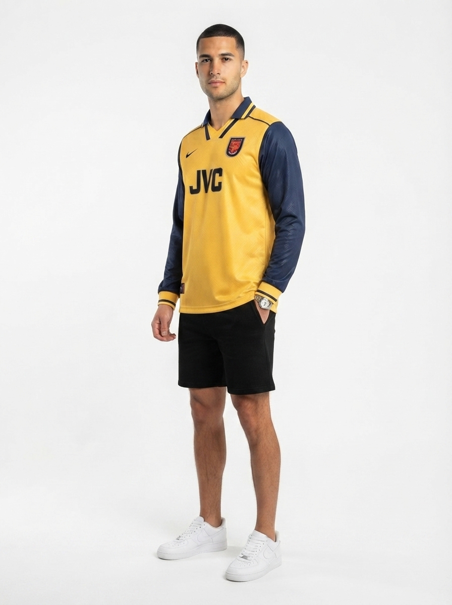 Arsenal 96/97 II Away Jersey - Long Sleeve Retro Version