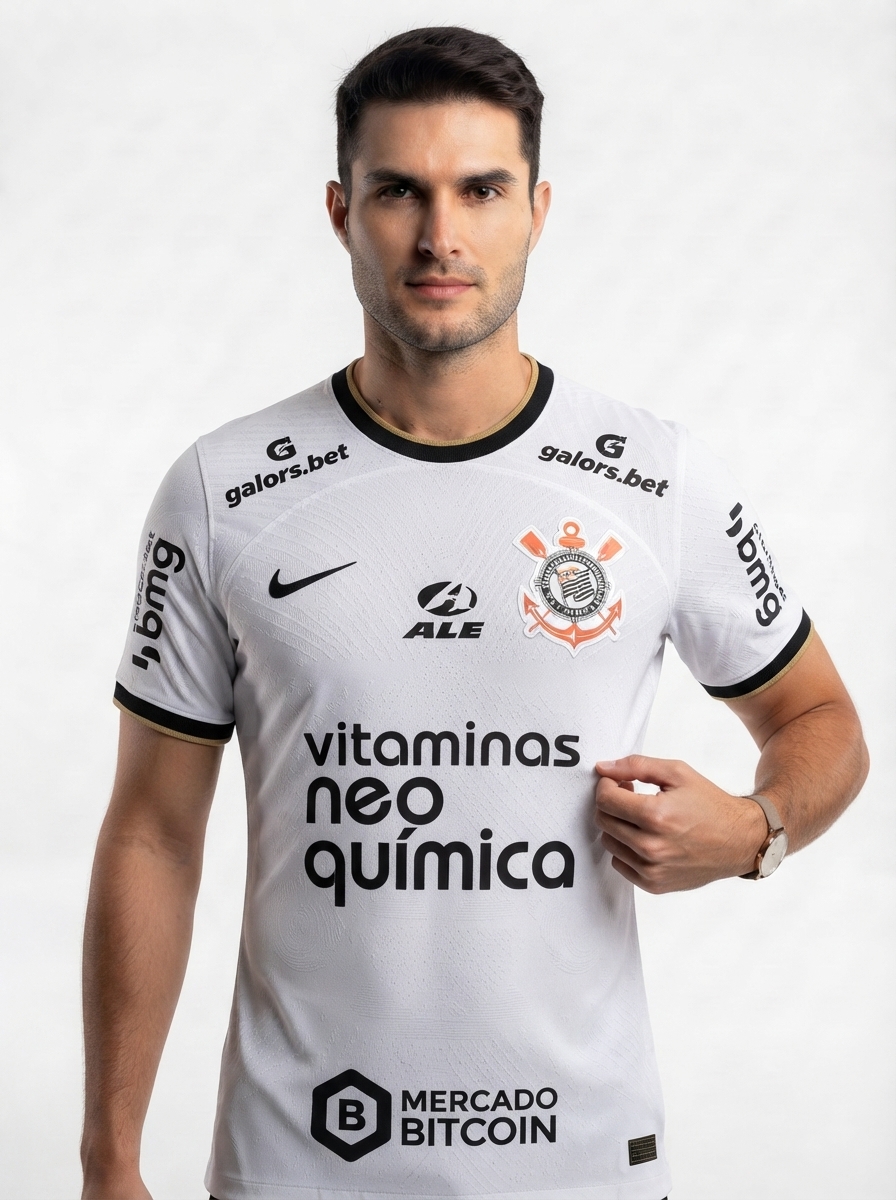 Corinthians 22/23 I Home Jersey - with Sponsors - Fan Version