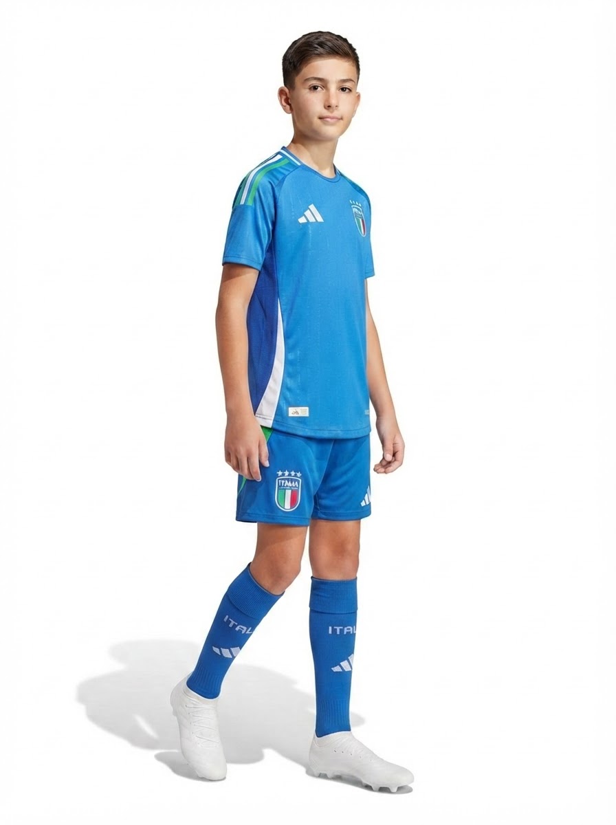 Kids KIT Italy Home Jersey 2024/25