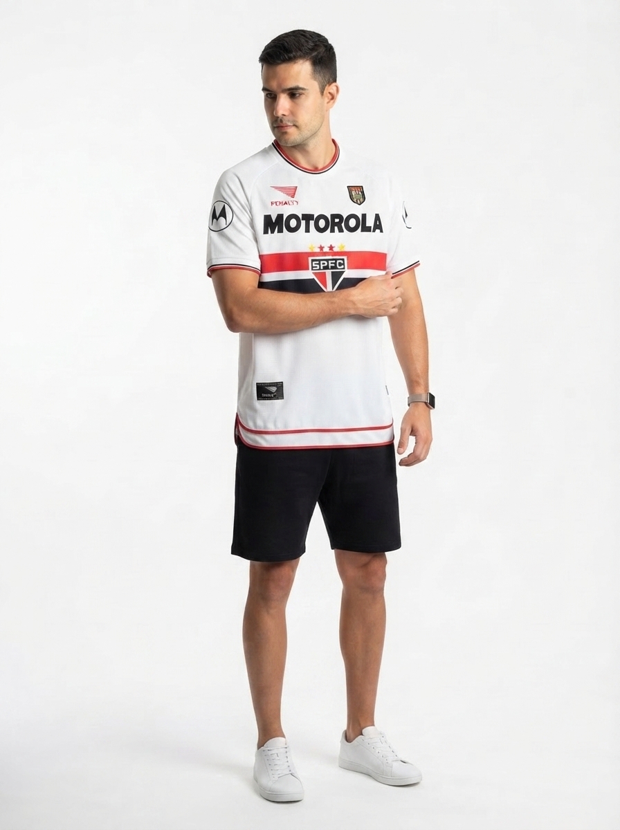 Sao Paulo Retro Home 2000 Jersey Motorola