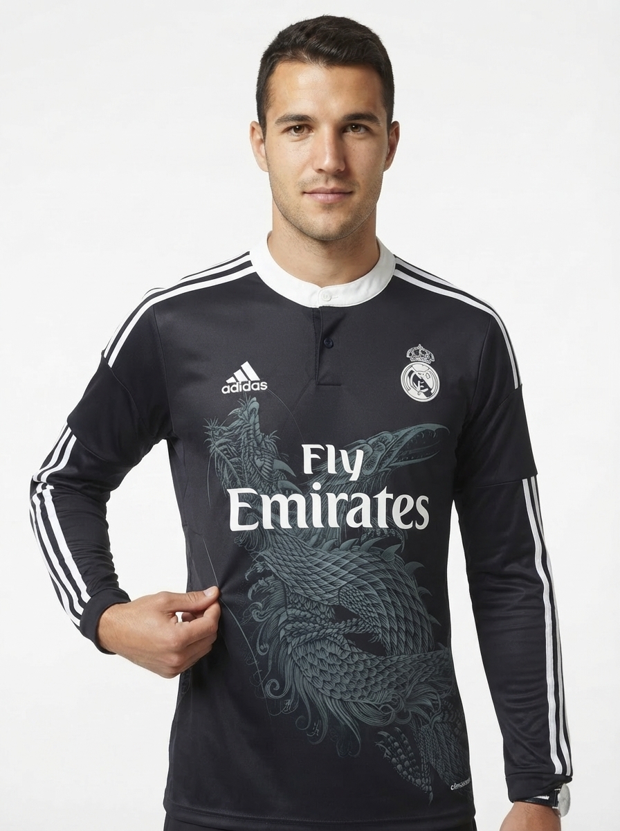 Real Madrid 14/15 III Third Jersey - Long Sleeve Retro Version