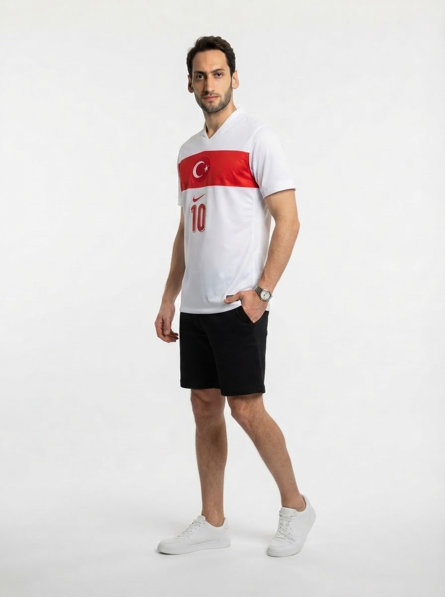 Turkey Çalhanoğlu 10 Home Fan Jersey 2025/26