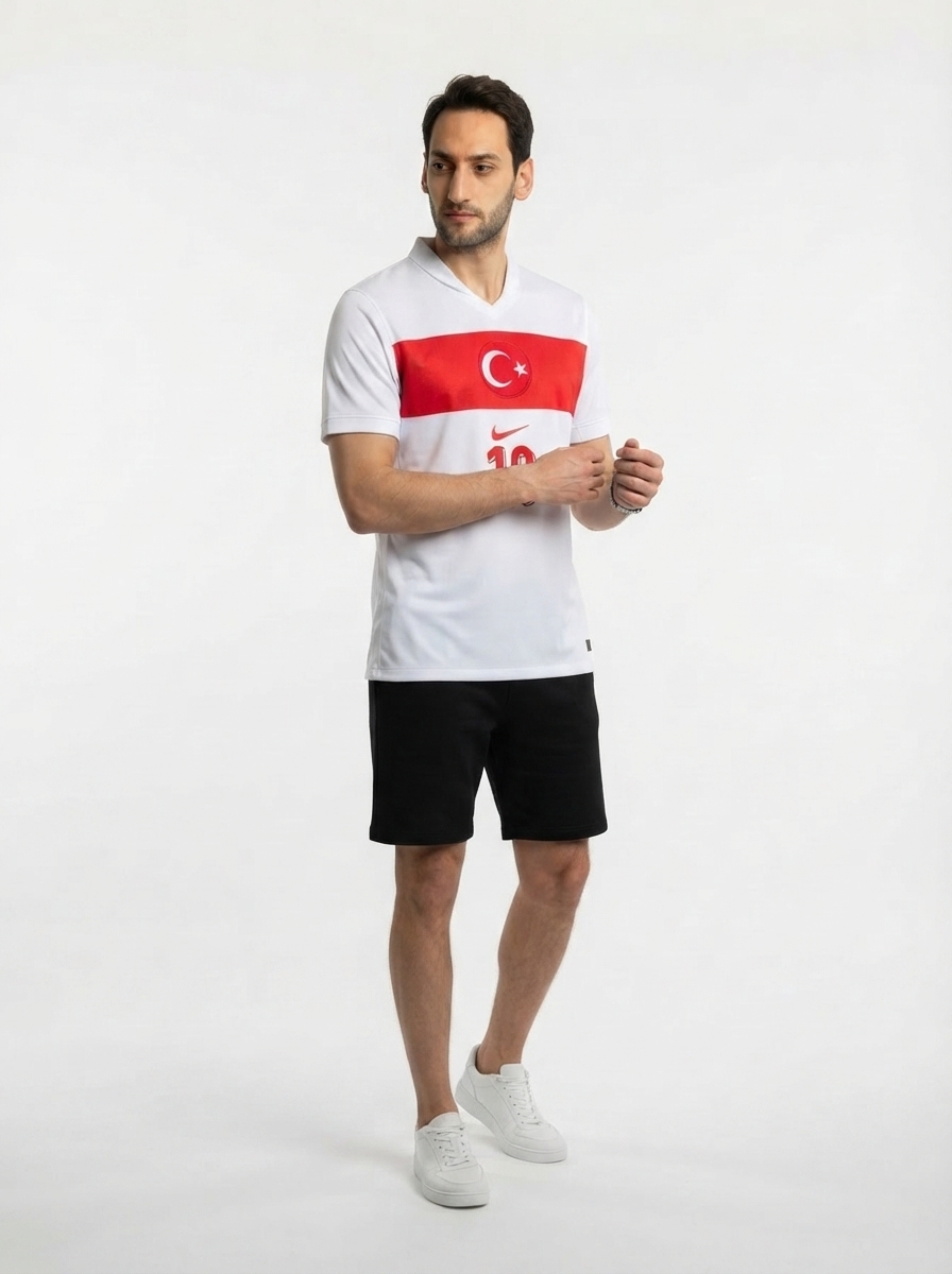 Turkey Çalhanoğlu 10 Home Fan Jersey 2025/26