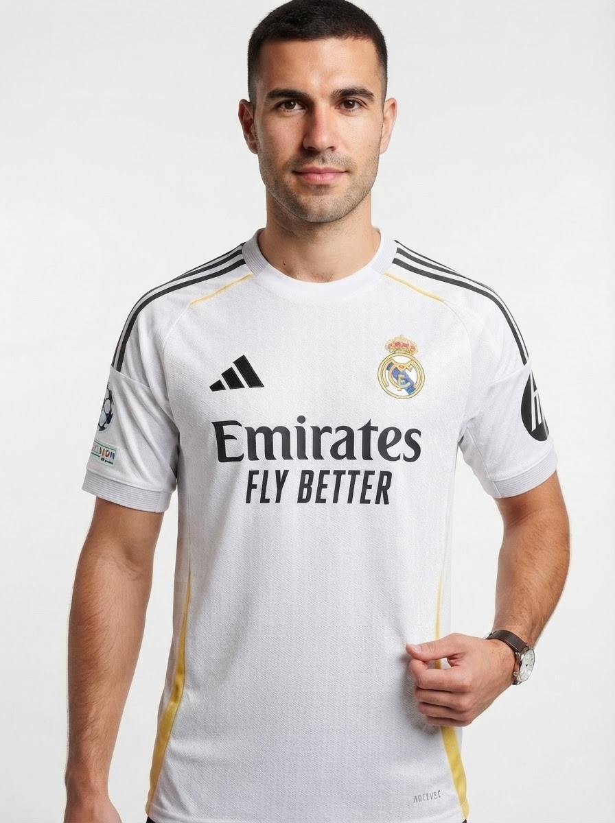 Real Madrid Home Jersey 2025/26 - Vini Jr. #7