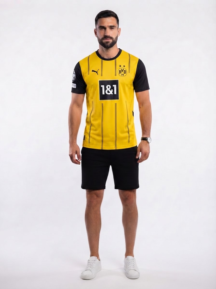 Borussia Dortmund 24/25 I Home UCL Jersey - Player Version - Slim Fit