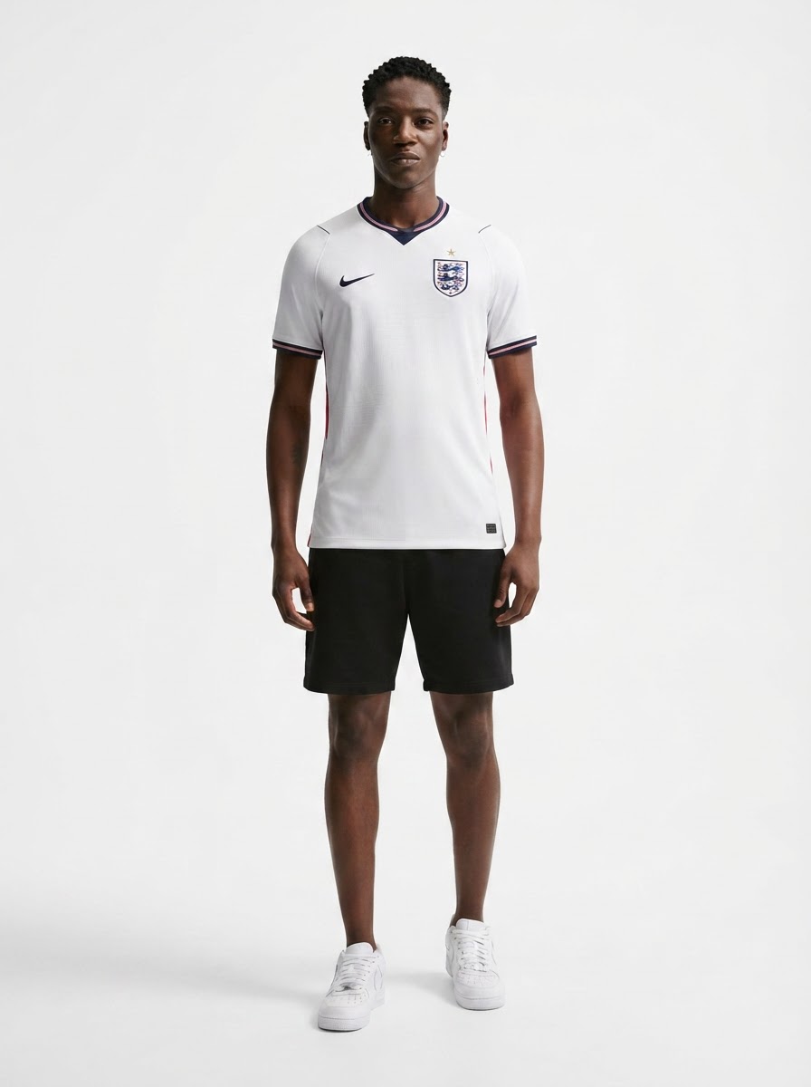 England Home Fan Jersey Shirt 2026 World Cup