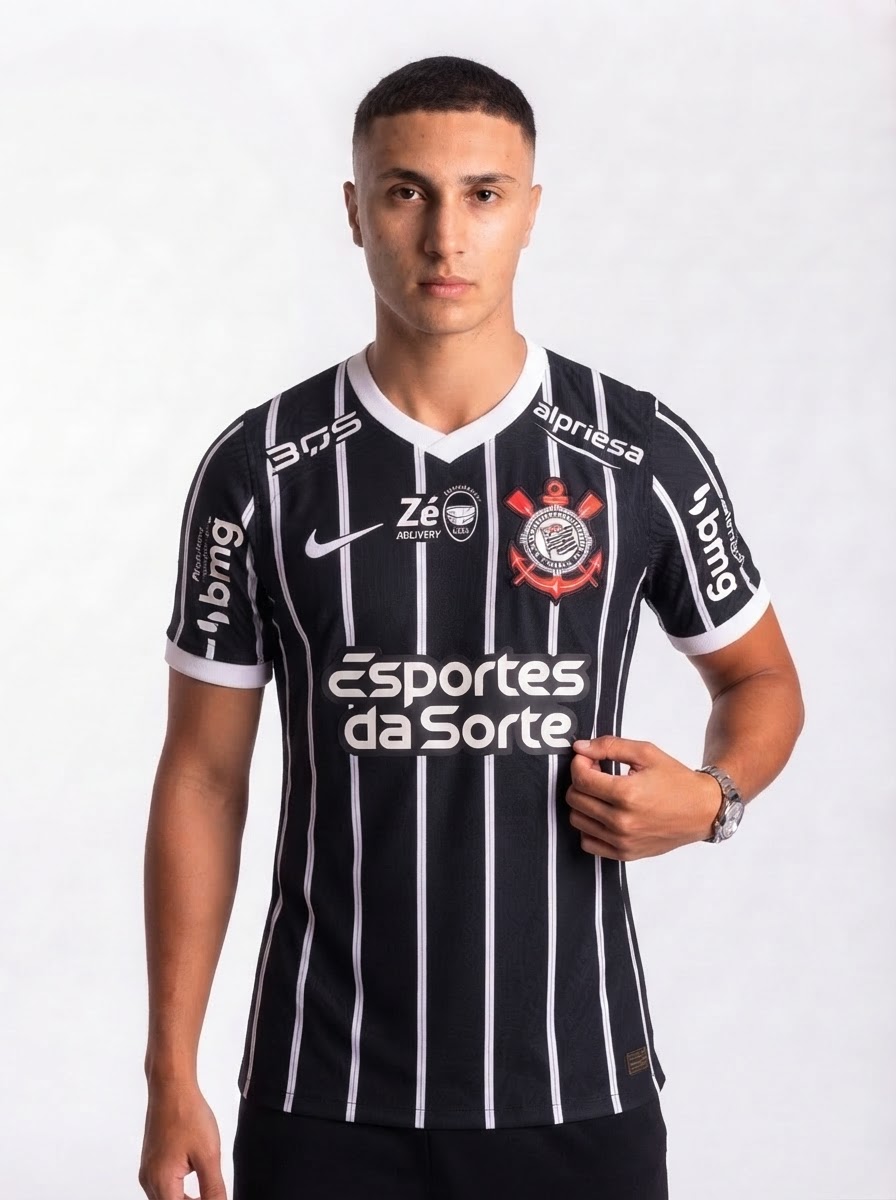 Corinthians 2026/27 II Away ALL SPONSOR - Player Version [Slim Fit]