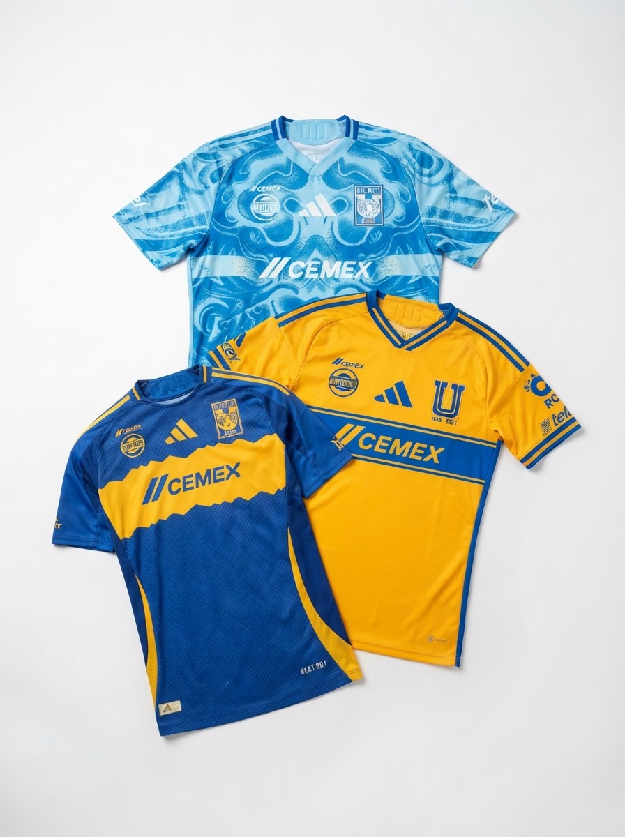 Tigres UANL 2025/26 - Kit 3 Fan Version