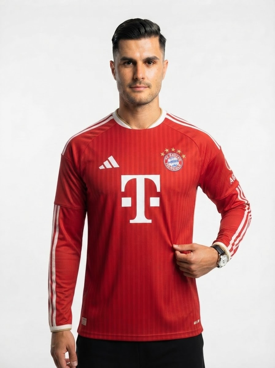 Bayern Munich Home 26/27 Jersey - Long Sleeve
