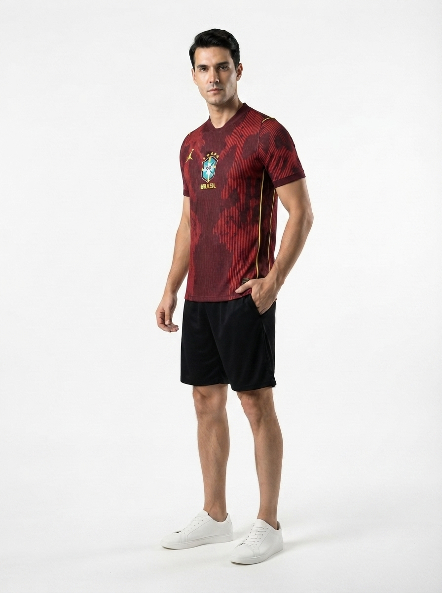 Camisa Brazil Special Edition Red 2026 - Player Version [Slim Fit]