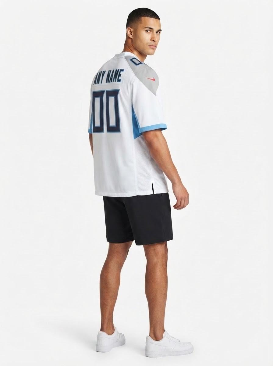 Tennessee Titans - Custom Game Jersey - White